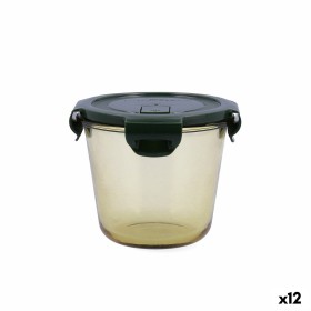 Boîte à lunch hermétique Bidasoa Infinity Ronde 700 ml Jaune verre (12 Unités): Plus de 300.000 produits de grandes marques en v