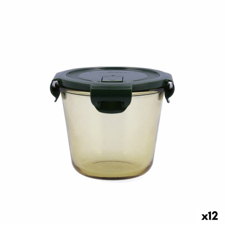 Boîte à lunch hermétique Bidasoa Infinity Ronde 700 ml Jaune verre (12 Unités): Plus de 300.000 produits de grandes marques en v