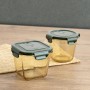 Boîte à lunch hermétique Bidasoa Infinity Ronde 700 ml Jaune verre (12 Unités): Plus de 300.000 produits de grandes marques en v