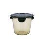 Boîte à lunch hermétique Bidasoa Infinity Ronde 700 ml Jaune verre (12 Unités): Plus de 300.000 produits de grandes marques en v