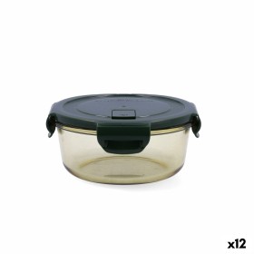 Boîte à lunch hermétique Bidasoa Infinity Ronde 640 ml Jaune verre (12 Unités): Plus de 300.000 produits de grandes marques en v