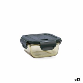 Boîte à lunch hermétique Bidasoa Infinity Carré 310 ml Jaune verre (12 Unités): Plus de 300.000 produits de grandes marques en v