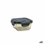 Boîte à lunch hermétique Bidasoa Infinity Carré 310 ml Jaune verre (12 Unités): Plus de 300.000 produits de grandes marques en v