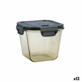 Boîte à lunch hermétique Bidasoa Infinity Carré 900 ml Jaune verre (12 Unités): Plus de 300.000 produits de grandes marques en v