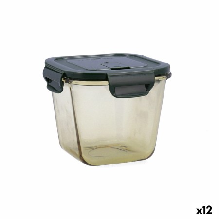 Boîte à lunch hermétique Bidasoa Infinity Carré 900 ml Jaune verre (12 Unités): Plus de 300.000 produits de grandes marques en v