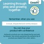 Jouet d'entraînement Coachi TRAINING DUMMY Bleu: Plus de 300.000 produits de grandes marques en vente directe à prix usine sur c