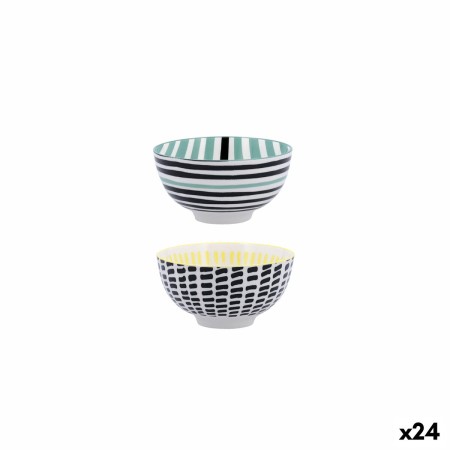 Bol Bidasoa Zigzag Multicouleur Céramique 11 cm (24 Unités): Plus de 300.000 produits de grandes marques en vente directe à prix