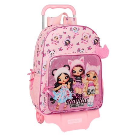 Cartable à roulettes Na!Na!Na! Surprise Fabulous Rose 33 x 42 x 14 cm: Plus de 300.000 produits de grandes marques en vente dire