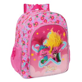 Cartable Trolls Rose 32 X 38 X 12 cm: Plus de 300.000 produits de grandes marques en vente directe à prix usine sur cadeaufou.co