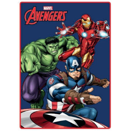 Couverture The Avengers Super heroes 100 x 140 cm Multicouleur Polyester: Plus de 300.000 produits de grandes marques en vente d