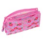 Trousse Fourre-Tout Triple Trolls Rose 22 x 12 x 3 cm: Plus de 300.000 produits de grandes marques en vente directe à prix usine