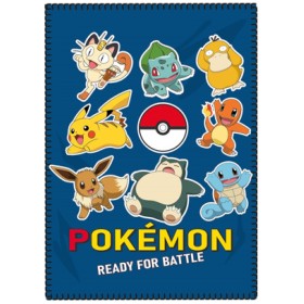 Couverture Pokémon Pikachu 100 x 140 cm Multicouleur Polyester: Plus de 300.000 produits de grandes marques en vente directe à p
