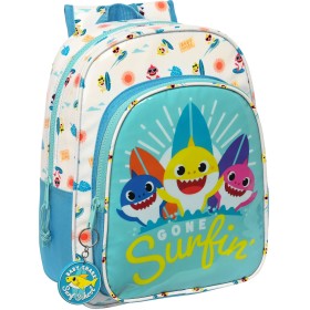 Cartable Baby Shark Surfing Bleu Blanc 26 x 34 x 11 cm: Plus de 300.000 produits de grandes marques en vente directe à prix usin