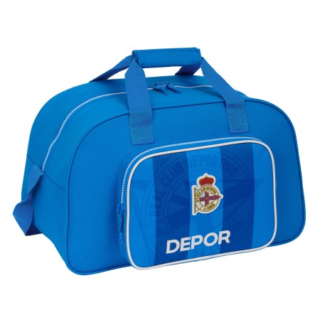 Sac de sport R. C. Deportivo de La Coruña Bleu 40 x 24 x 23 cm: Plus de 300.000 produits de grandes marques en vente directe à p