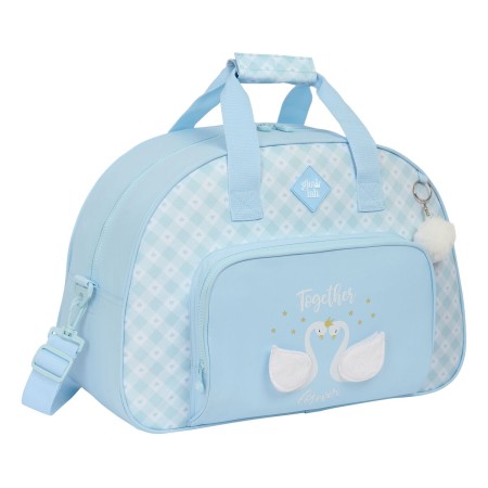 Sac de sport Glow Lab Cisnes Bleu clair 48 x 33 x 21 cm: Plus de 300.000 produits de grandes marques en vente directe à prix usi