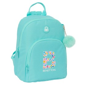 Sac à dos Benetton Letter Mini Vert 25 x 30 x 13 cm: Plus de 300.000 produits de grandes marques en vente directe à prix usine s