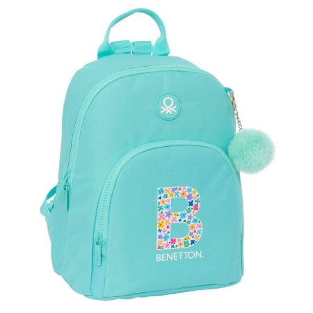 Sac à dos Benetton Letter Mini Vert 25 x 30 x 13 cm: Plus de 300.000 produits de grandes marques en vente directe à prix usine s