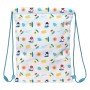 Sac à dos serré par des ficelles Baby Shark Surfing Bleu Blanc 26 x 34 x 1 cm: Plus de 300.000 produits de grandes marques en ve
