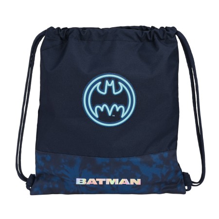 Sac à dos serré par des ficelles Batman Legendary Blue marine 35 x 40 x 1 cm: Plus de 300.000 produits de grandes marques en ven