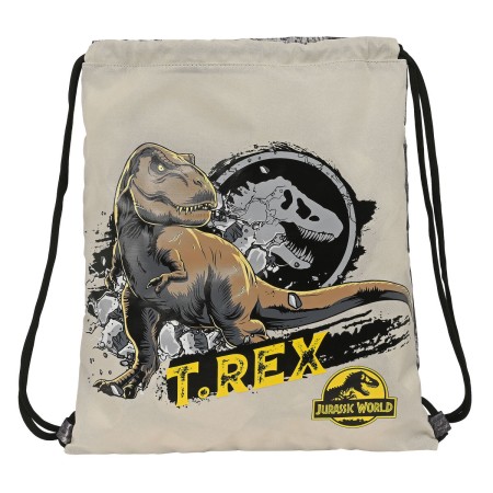 Sac à dos serré par des ficelles Jurassic World Warning Gris 35 x 40 x 1 cm: Plus de 300.000 produits de grandes marques en vent