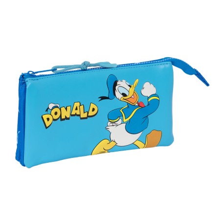 Trousse Fourre-Tout Double Donald Bleu 22 x 12 x 3 cm: Plus de 300.000 produits de grandes marques en vente directe à prix usine