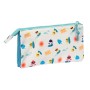 Trousse Fourre-Tout Double Baby Shark Surfing Bleu Blanc 22 x 12 x 3 cm: Plus de 300.000 produits de grandes marques en vente di