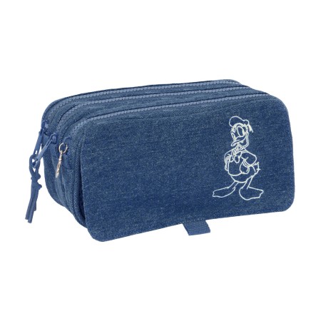 Trousse Fourre-Tout Triple Donald Bleu 21,5 x 10 x 8 cm: Plus de 300.000 produits de grandes marques en vente directe à prix usi