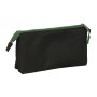 Trousse Fourre-Tout Triple Munich Caviar Noir 22 x 12 x 3 cm: Plus de 300.000 produits de grandes marques en vente directe à pri