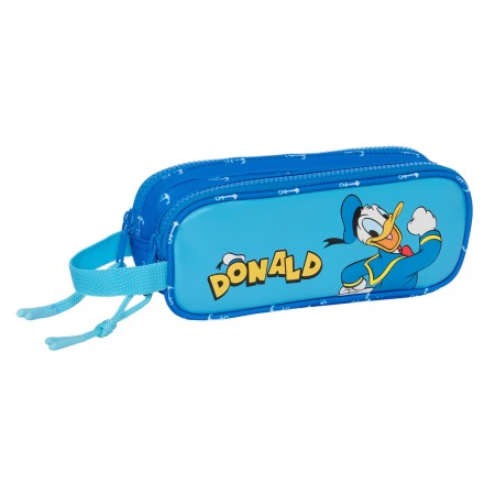 Trousse Fourre-Tout Double Donald Bleu 21 x 8 x 6 cm: Plus de 300.000 produits de grandes marques en vente directe à prix usine 