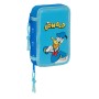 Plumier double Donald Bleu 12.5 x 19.5 x 4 cm (28 Pièces): Plus de 300.000 produits de grandes marques en vente directe à prix u