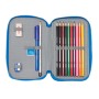 Plumier double Donald Bleu 12.5 x 19.5 x 4 cm (28 Pièces): Plus de 300.000 produits de grandes marques en vente directe à prix u