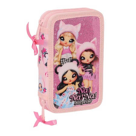 Plumier double Na!Na!Na! Surprise Fabulous Rose 12.5 x 19.5 x 4 cm (28 Pièces): Plus de 300.000 produits de grandes marques en v
