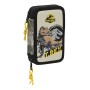 Plumier double Jurassic World Warning Gris 12.5 x 19.5 x 4 cm (28 Pièces): Plus de 300.000 produits de grandes marques en vente 