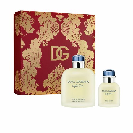 Set de Parfum Homme Dolce & Gabbana Light Blue 2 Pièces: Plus de 300.000 produits de grandes marques en vente directe à prix usi