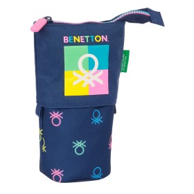 Trousse Gobelet Benetton Cool Blue marine 8 x 19 x 6 cm: Plus de 300.000 produits de grandes marques en vente directe à prix usi