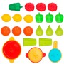 Set de jouets alimentaires AquaSport Linge et ustensiles de cuisine 24 Pièces (9 Unités): Plus de 300.000 produits de grandes ma