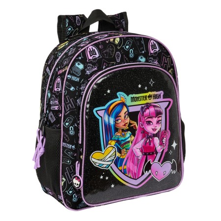 Sac à dos enfant Monster High Noir 32 X 38 X 12 cm: Plus de 300.000 produits de grandes marques en vente directe à prix usine su