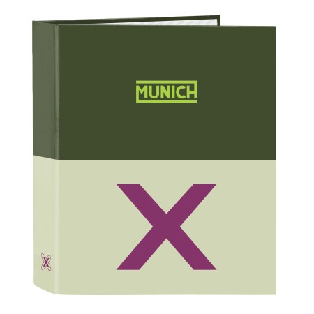 Reliure à anneaux Munich Bright khaki Vert A4 27 x 33 x 6 cm: Plus de 300.000 produits de grandes marques en vente directe à pri
