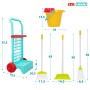 Chariot de nettoyage avec accessoires Colorbaby jouet 5 Pièces 30,5 x 55,5 x 19,5 cm (12 Unités): Plus de 300.000 produits de gr