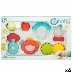 Kit de hochets Colorbaby 6 Pièces 12,5 x 1,5 x 6,5 cm (6 Unités): Plus de 300.000 produits de grandes marques en vente directe à