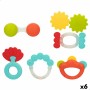 Kit de hochets Colorbaby 6 Pièces 12,5 x 1,5 x 6,5 cm (6 Unités): Plus de 300.000 produits de grandes marques en vente directe à