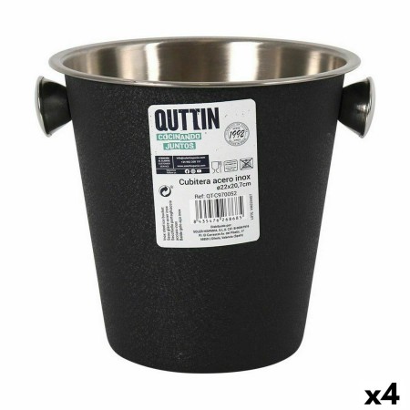 Sceau à Glace Quttin Crocodile Ø 22 cm Acier inoxydable (4 Unités): Plus de 300.000 produits de grandes marques en vente directe