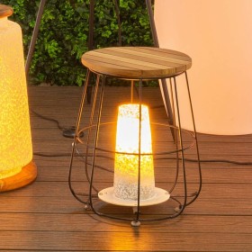 Table d'appoint Dewi Marron Bois bois de teck 36,5 x 36,5 x 44,5 cm: Plus de 300.000 produits de grandes marques en vente direct