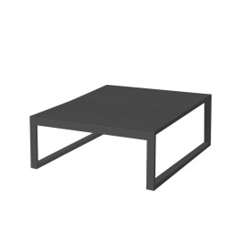 Table Basse Io Graphite Aluminium 100 x 100 x 45 cm: Plus de 300.000 produits de grandes marques en vente directe à prix usine s