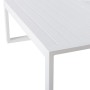 Table Basse Io Blanc Aluminium 100 x 100 x 45 cm: Plus de 300.000 produits de grandes marques en vente directe à prix usine sur 