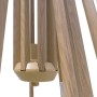 Parasol Tiber Graphite Aluminium bois de teck 300 x 300 x 250 cm: Plus de 300.000 produits de grandes marques en vente directe à