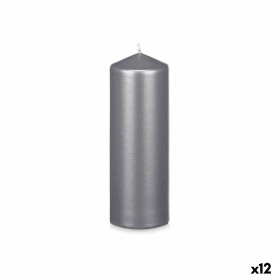 Bougie Acorde 92541 Argenté 7 x 20 x 7 cm (12 Unités): Plus de 300.000 produits de grandes marques en vente directe à prix usine