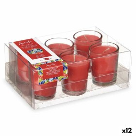 Ensemble de Bougies Parfumées Acorde 48-A-AR Fruits rouges Verre (12 Unités): Plus de 300.000 produits de grandes marques en ven