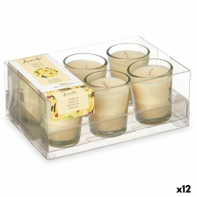 Ensemble de Bougies Parfumées Acorde 48-C-AR Vanille Verre (12 Unités): Plus de 300.000 produits de grandes marques en vente dir
