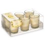 Ensemble de Bougies Parfumées Acorde 48-C-AR Vanille Verre (12 Unités): Plus de 300.000 produits de grandes marques en vente dir